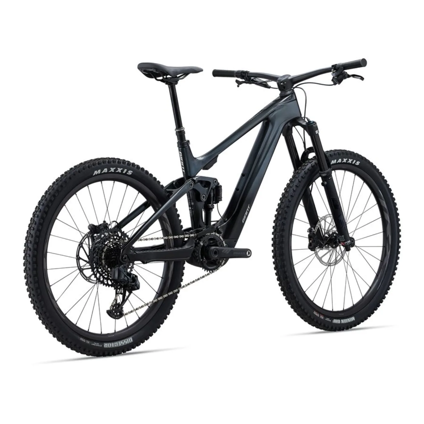 Giant Trance X Advanced E+ EL 1 L Gunmetal Black/Black — fotka 3
