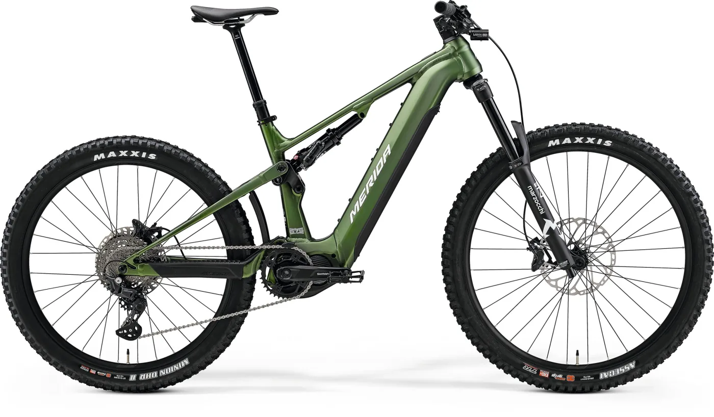 Merida eONE-SIXTY 675 matný zelený(biely) 2025